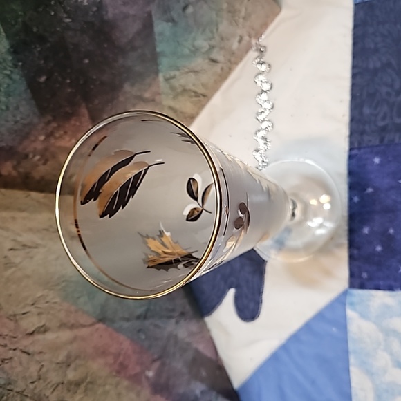 Vintage MCM 1950 s Libbey Glass's Set of 5 w/ Ice Bucket - Picture 4 of 8